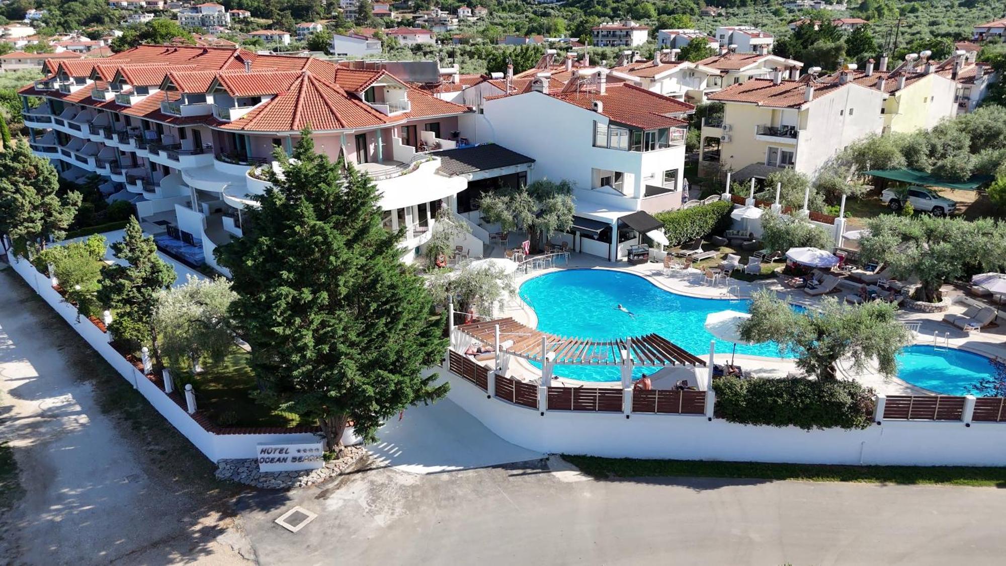 Ocean Beach Hotel สกาลา โปเตมิอัส ภายนอก รูปภาพ